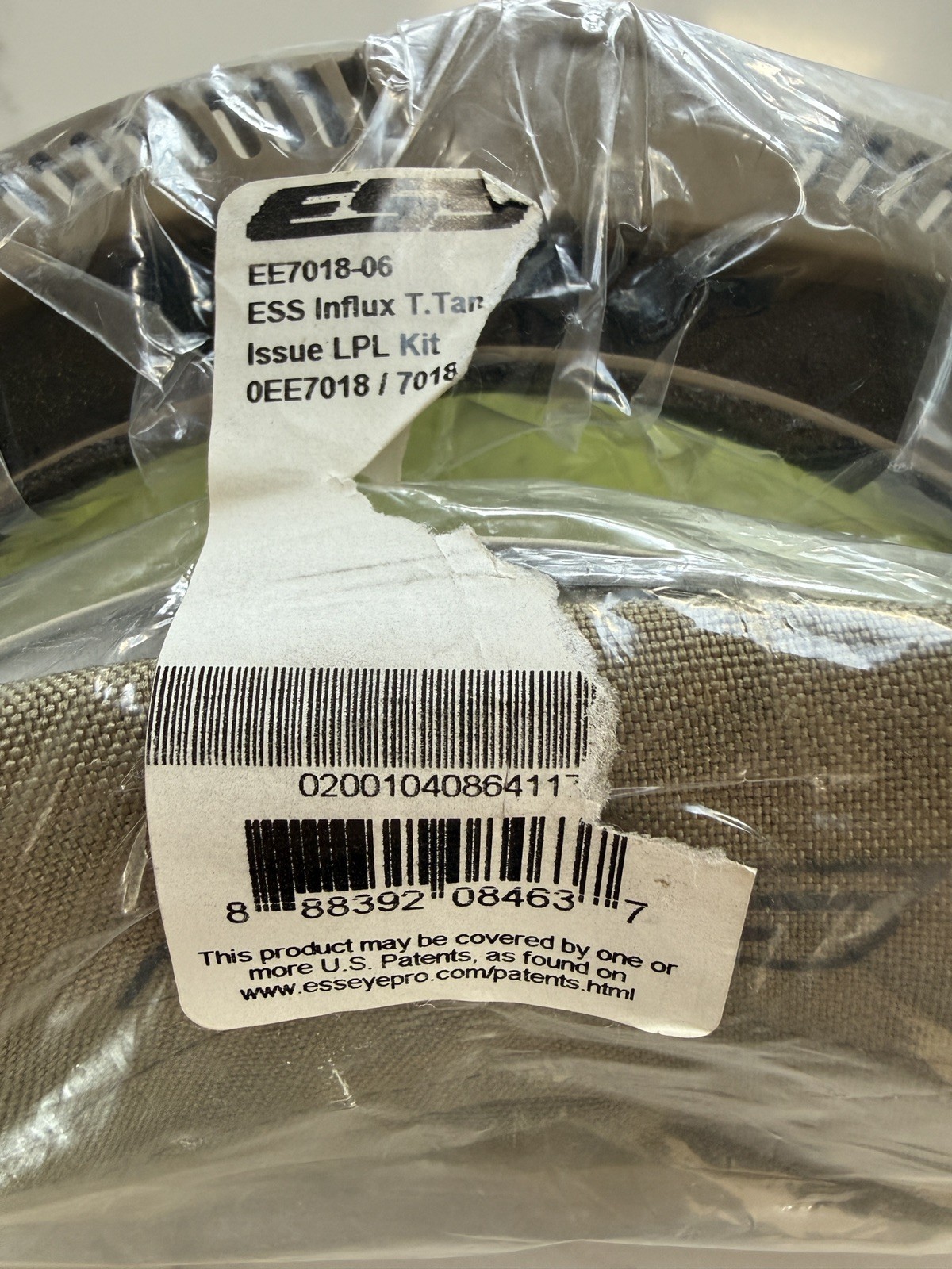 ESS INFLUX TERRAIN TAN W/LASER LPL-B