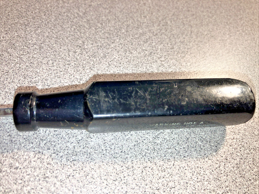 Snap-on Tools SSDE46C 1/8" Tip Electronic Thin Blade Flat Screwdriver USA