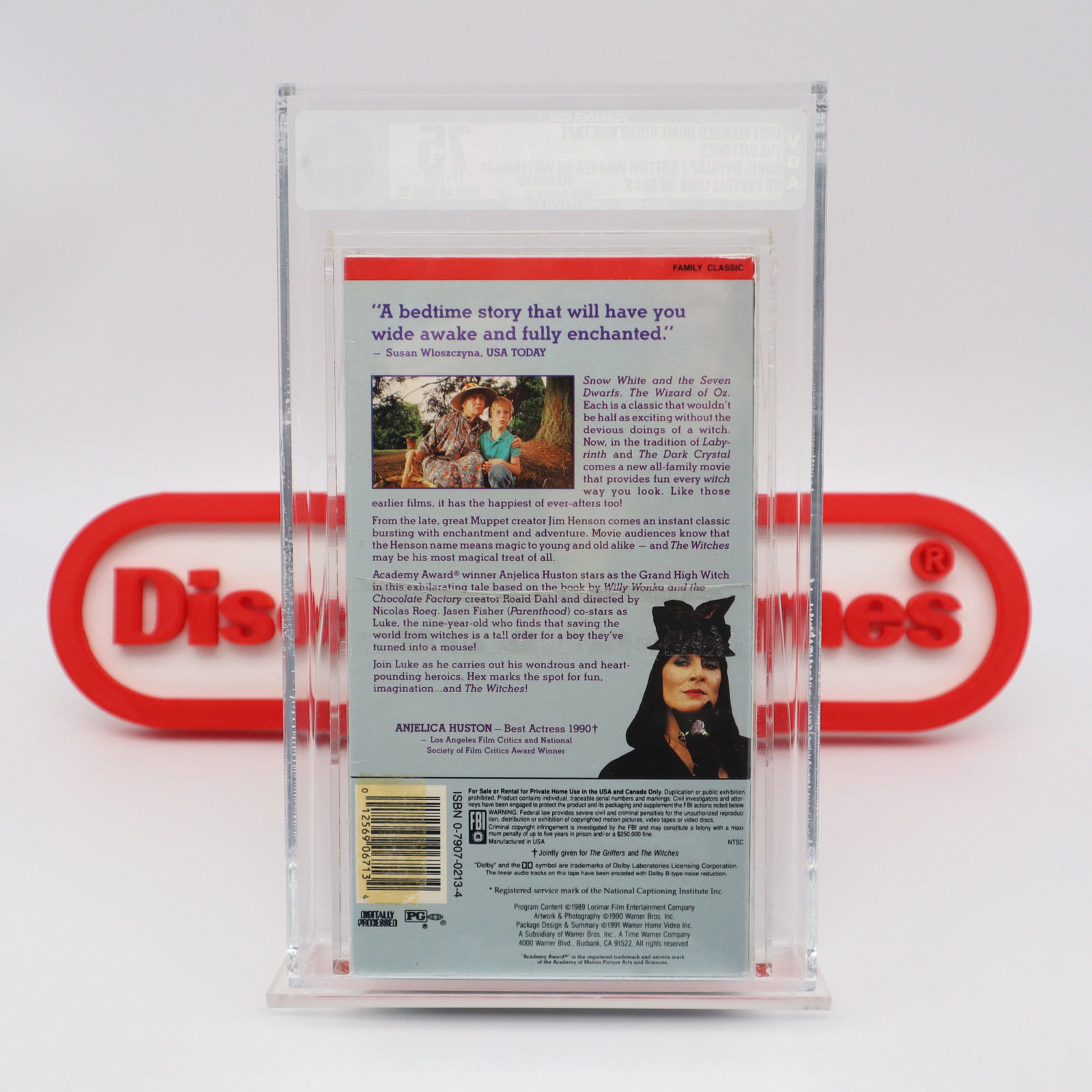 THE WITCHES - VGA GRADED 75 EX+/NM SILVER! NEW & Factory Sealed! (VHS)