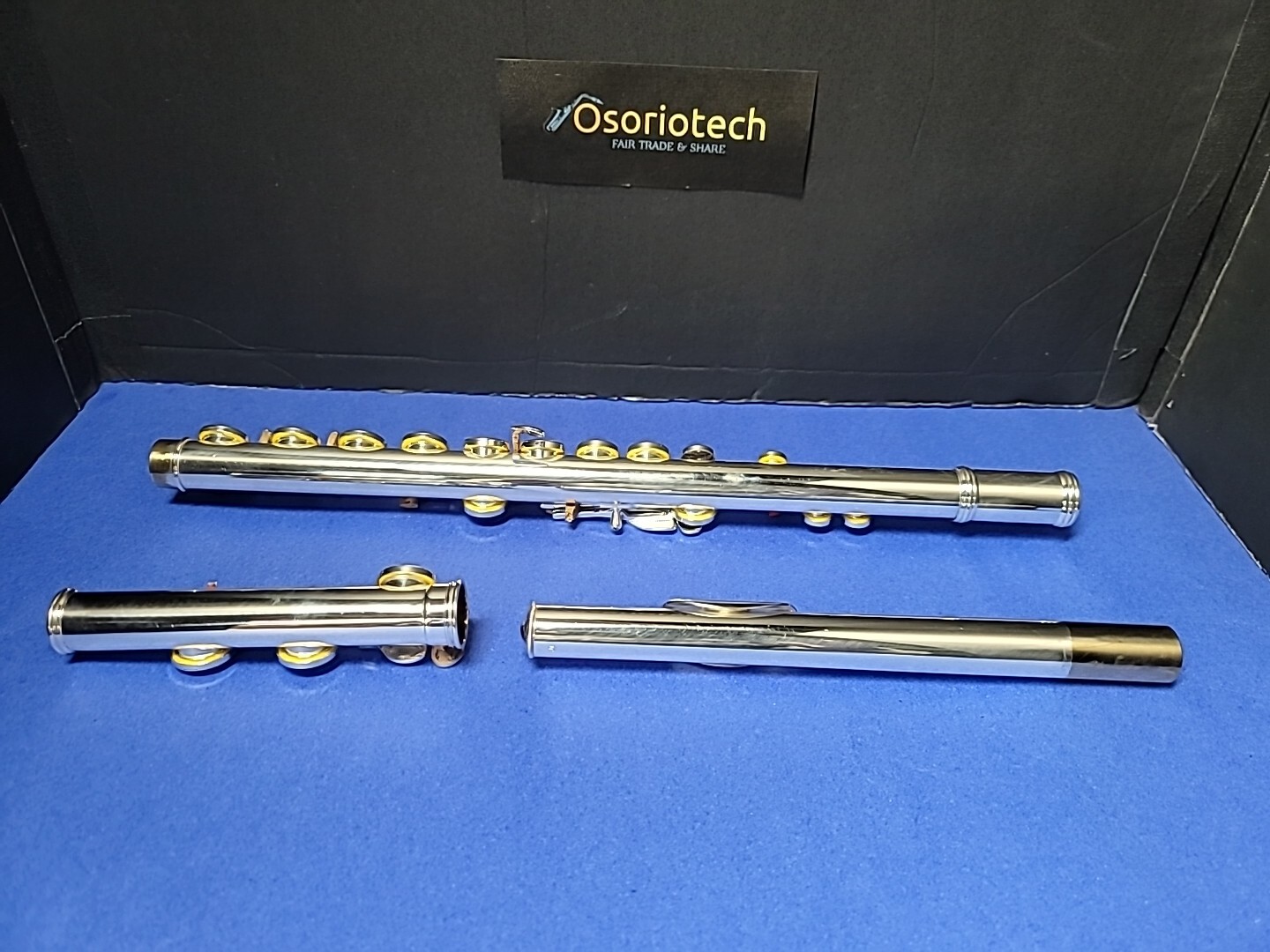 Gemeinhardt Flute Silver 2SP W/case - Overhauled & Ultrasonic Cleaned!!