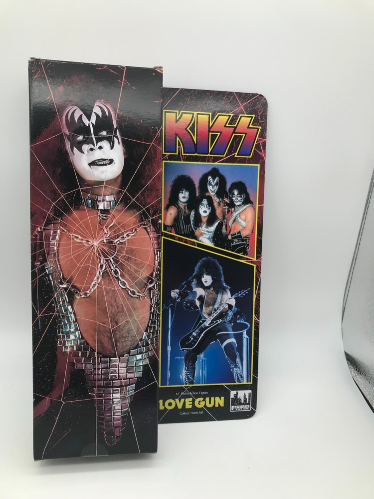 KISS 12 Inch Figure Series 9 Love Gun: 1X EMPTY BOX MEGO REPRO BOXES LICENSED
