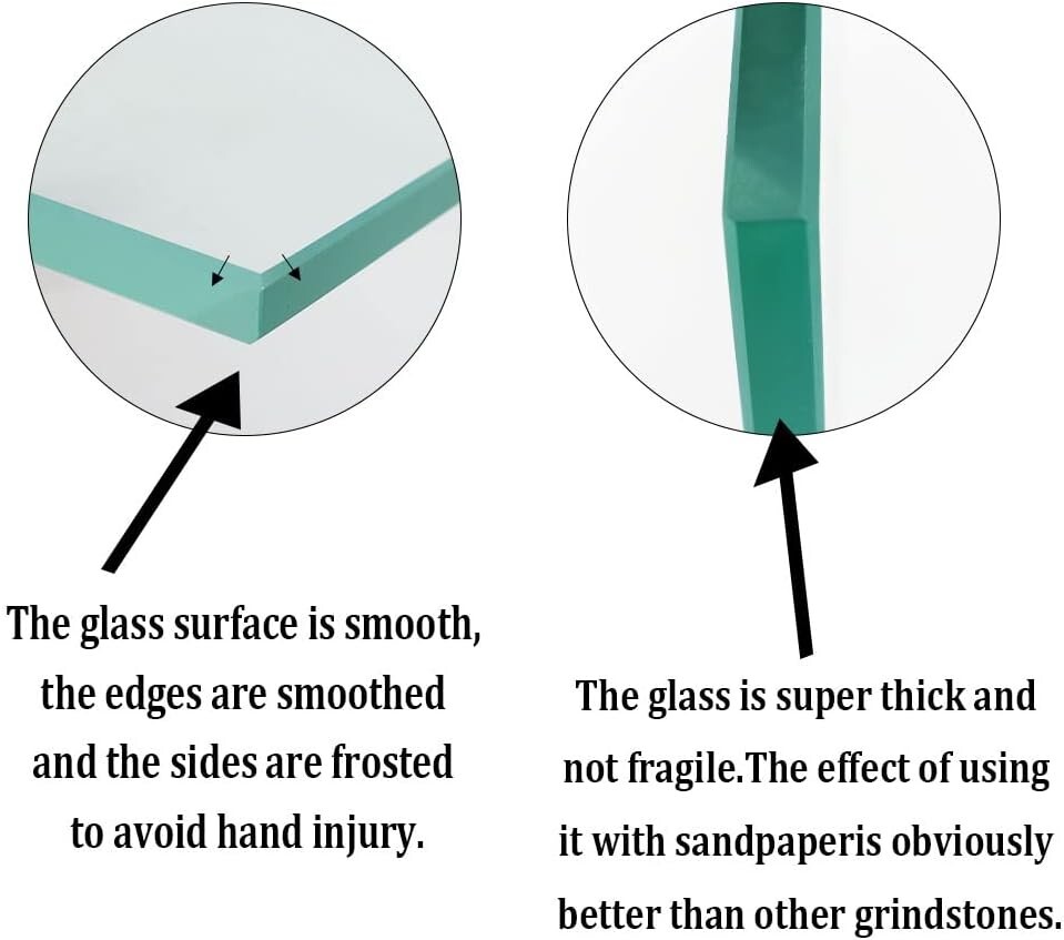 Flat Glass Lapping Plate Sharpening System Dead Flat Float Plate Glass