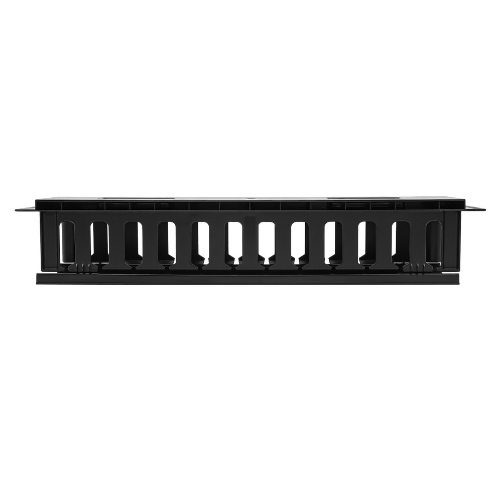 4-Pack Horizontal Cable Organizer for 19-Inch Racks - Efficient Management