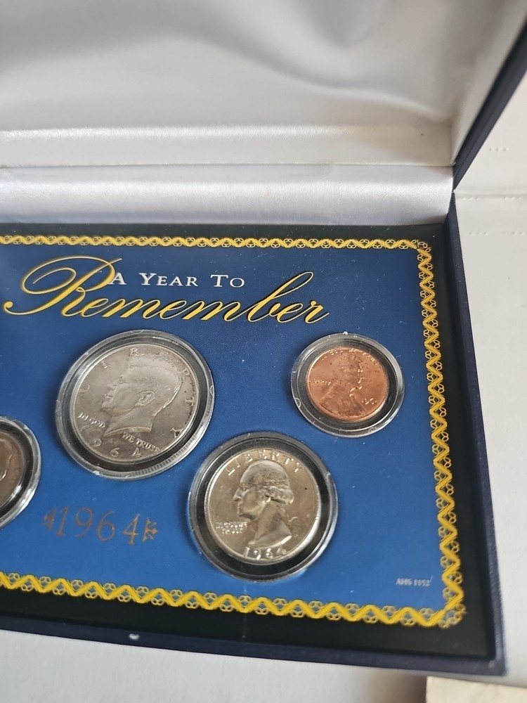 1964 A Year To Remember Silver Coin Set with Case