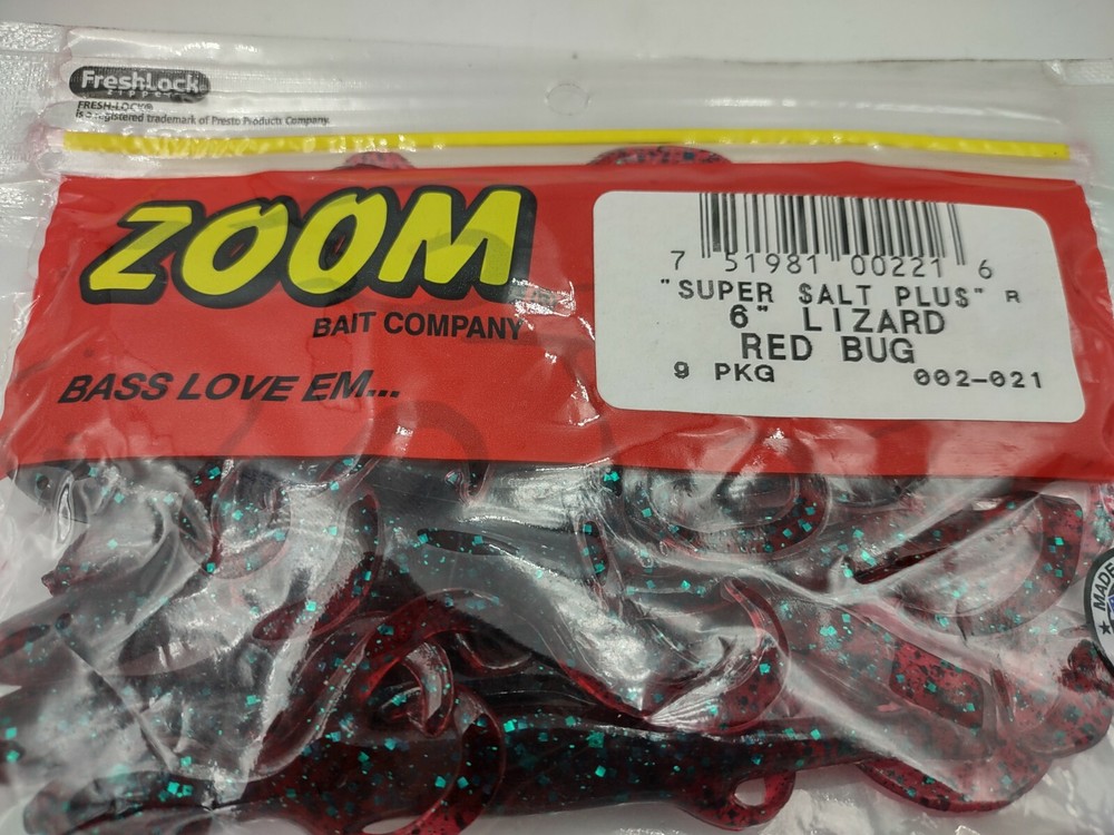 Zoom 6" Lizard 9pk