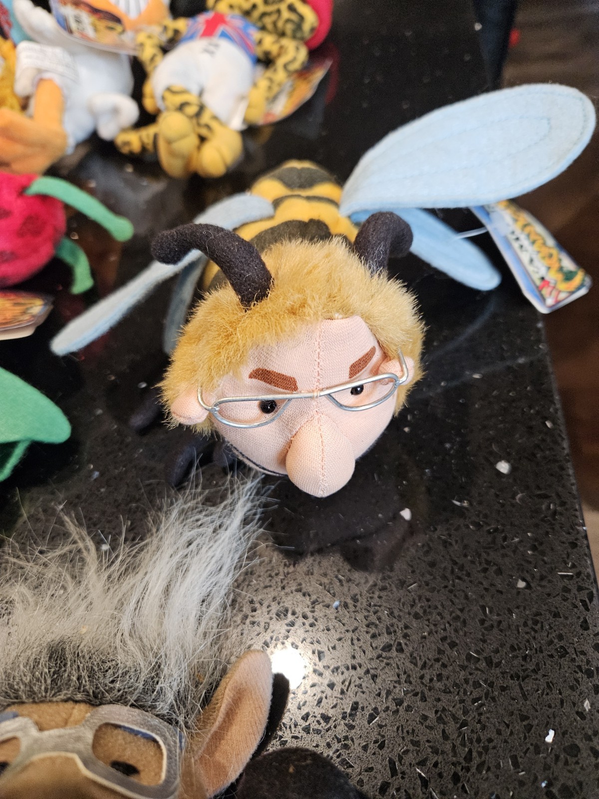 Lot Of 13 Assorted Vintage 1998 Infamous Meanies Meanies Beanbag Plush NWT