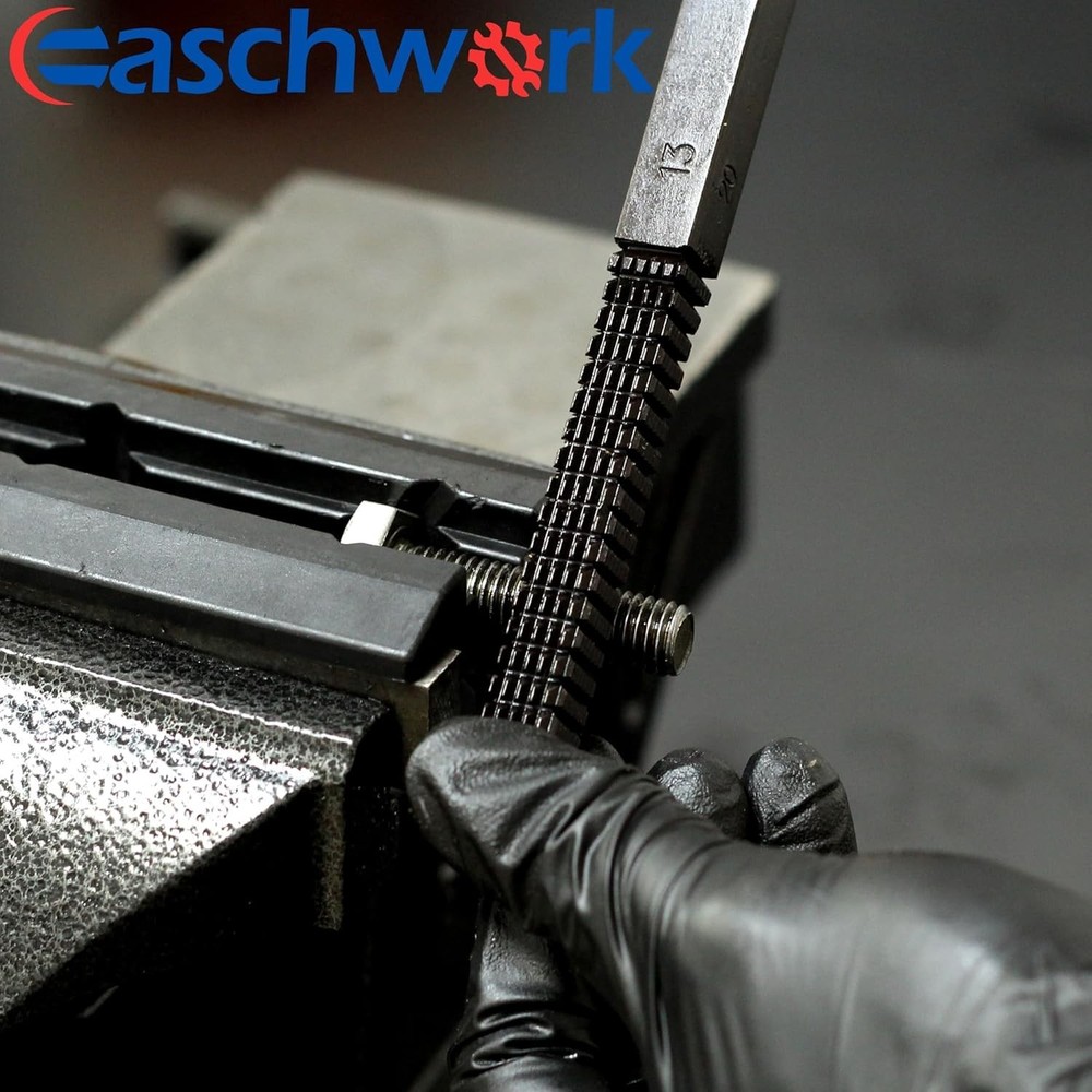 15 Piece Metric Thread Chaser Set Master Thread Rethreading Kit Universal M6 ...