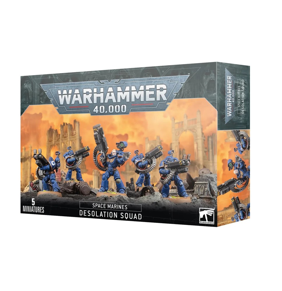 Desolation Squad Space Marines 40K Warhammer Sealed
