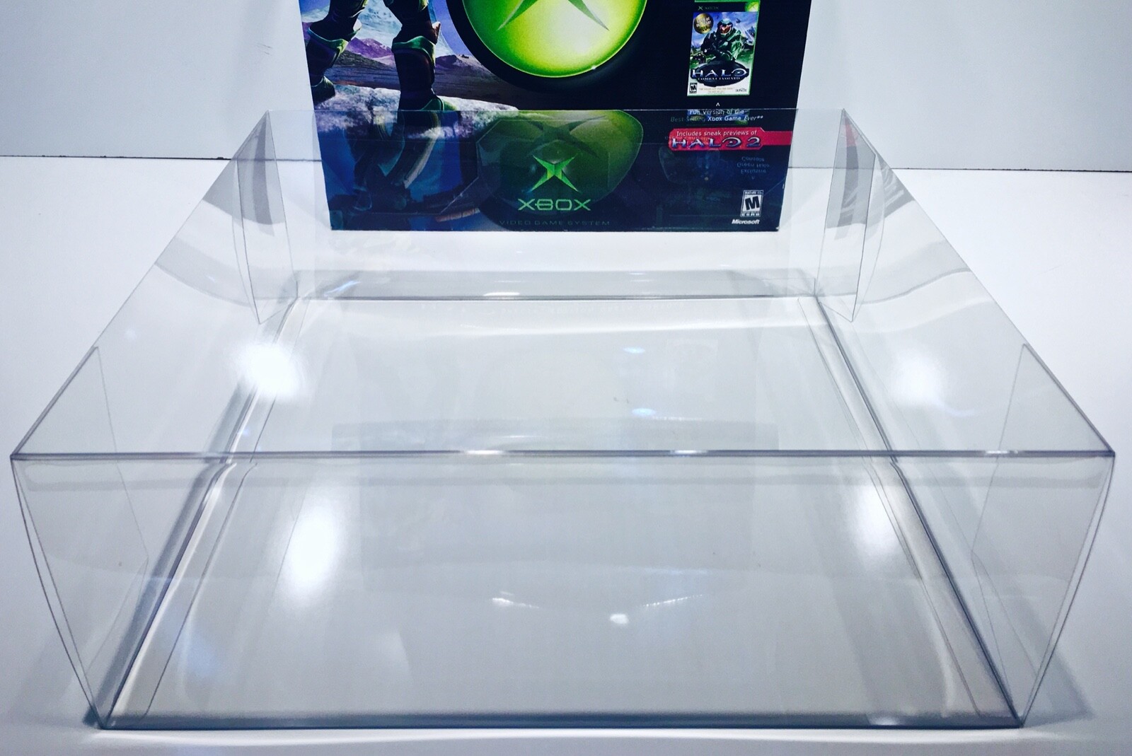 1 Console Box Protector For Original XBOX HALO Edition ETC.   READ DESCRIPTION!