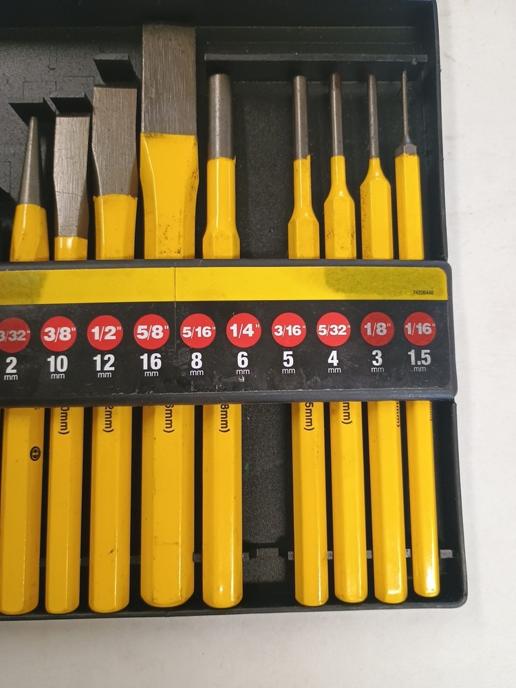 Stanley 16-299 Chisel / Punch Set 1/4" Punch Missing