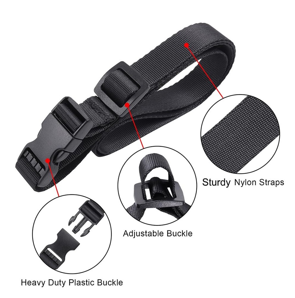 Utility Straps Quick Release Nylon Backpack Accessory Bag Strap,Adjustable fo...