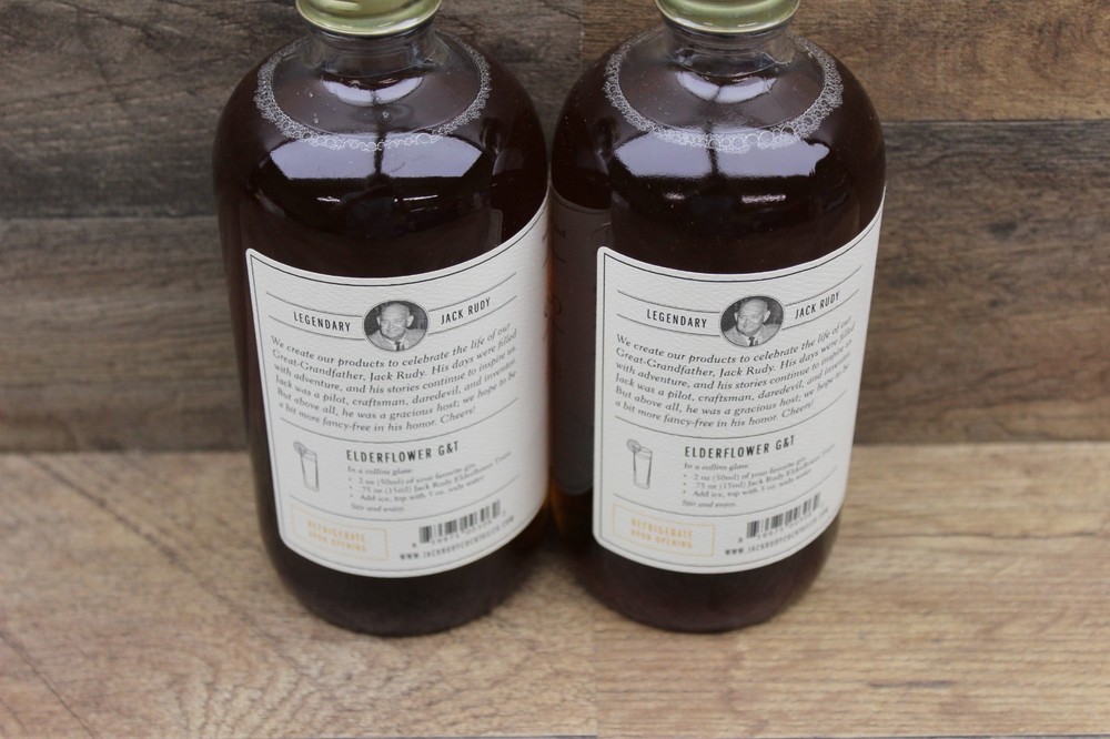 Jack Rudy Cocktail Elderflower Tonic (2 Pack)