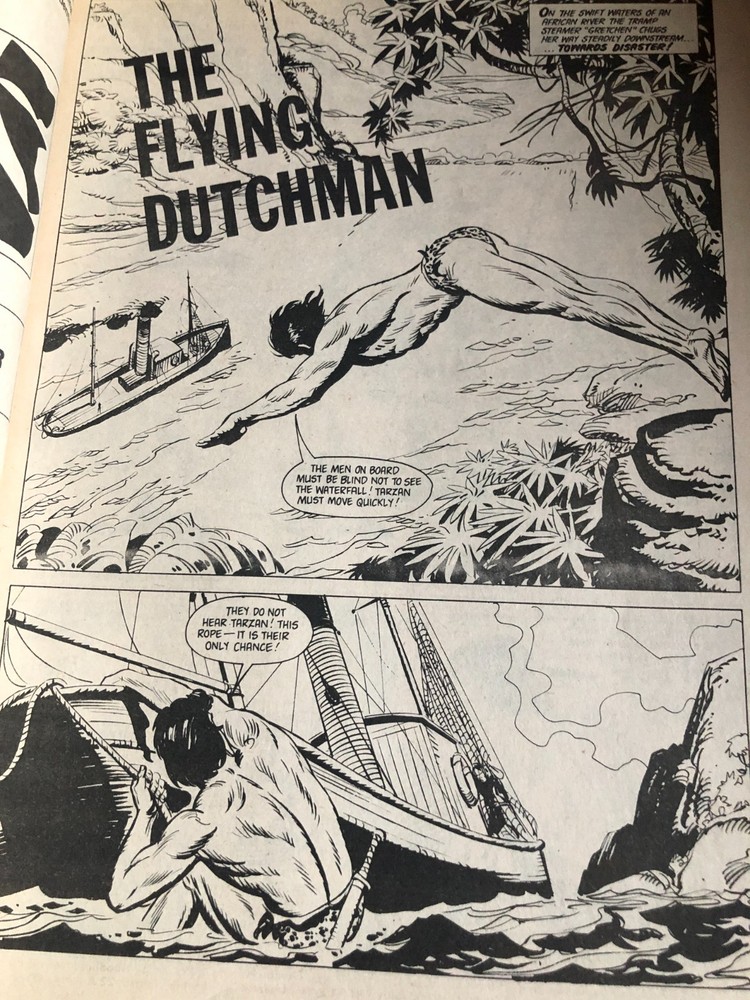 British TARZAN WEEKLY September 17, 1977 - Manning Studios Spiegle