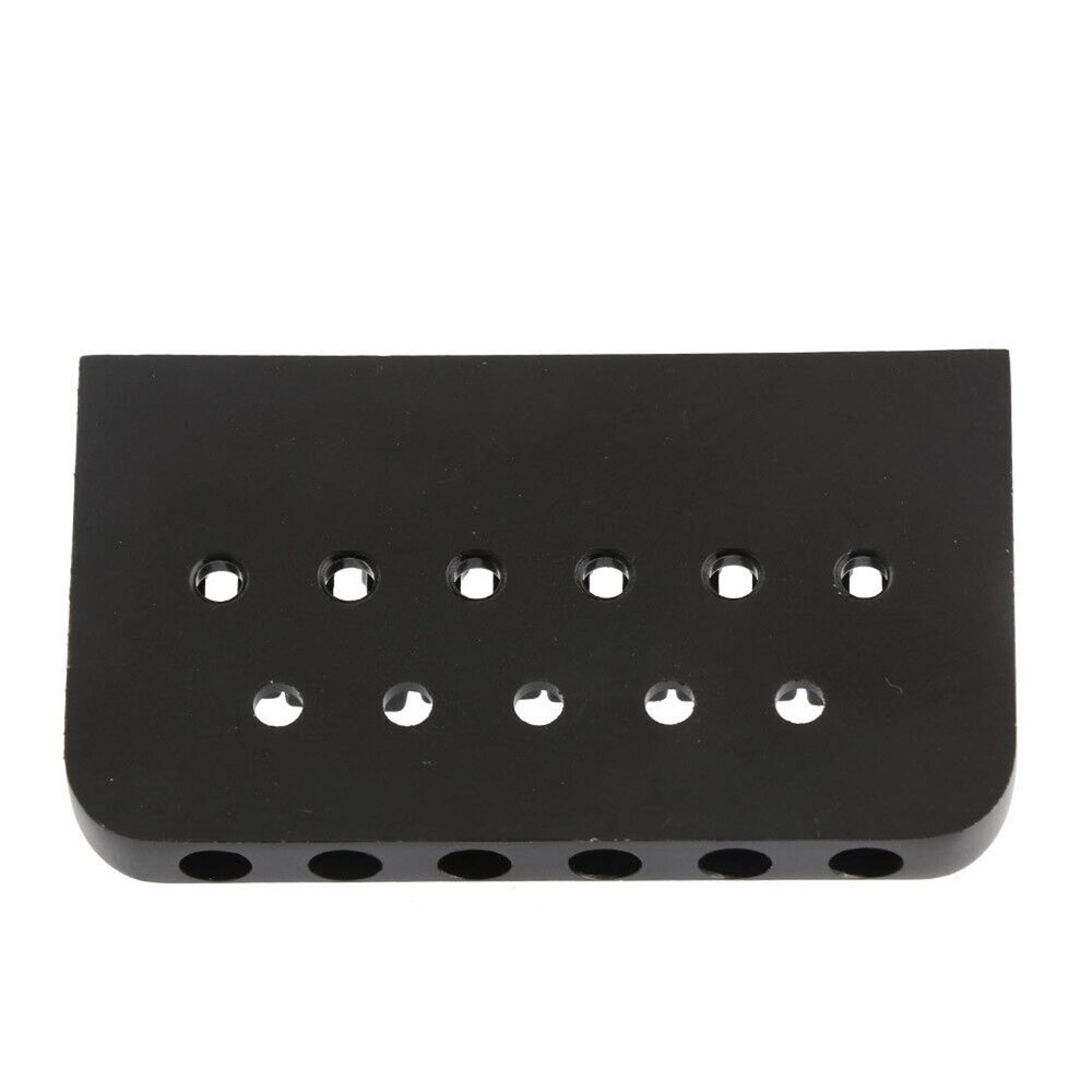 6 String Roller Saddle Hardtail Bridge Durable For Electric Guitar Replacement B