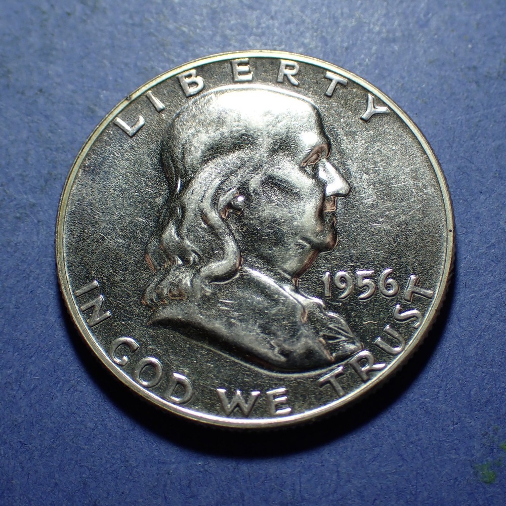 1956 Franklin Half   Proof