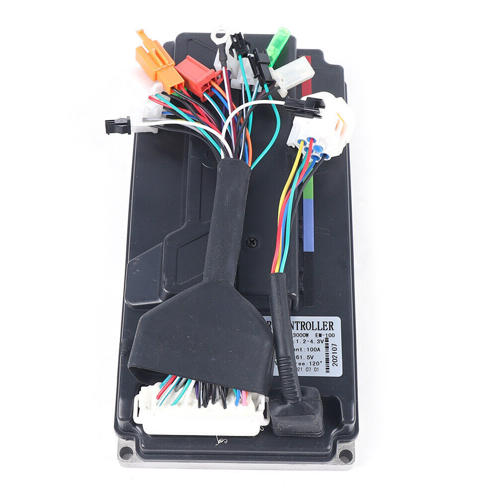 3000W 80A Controller For Electric Scooter / Bicycle Sine Wave Controller 60V-72V