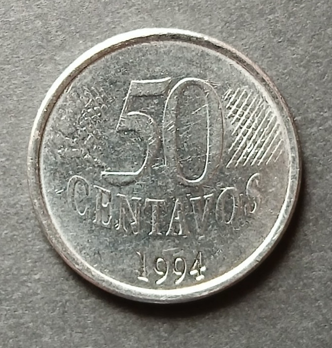 BRAZIL 1994 50 Centavos (JB178)