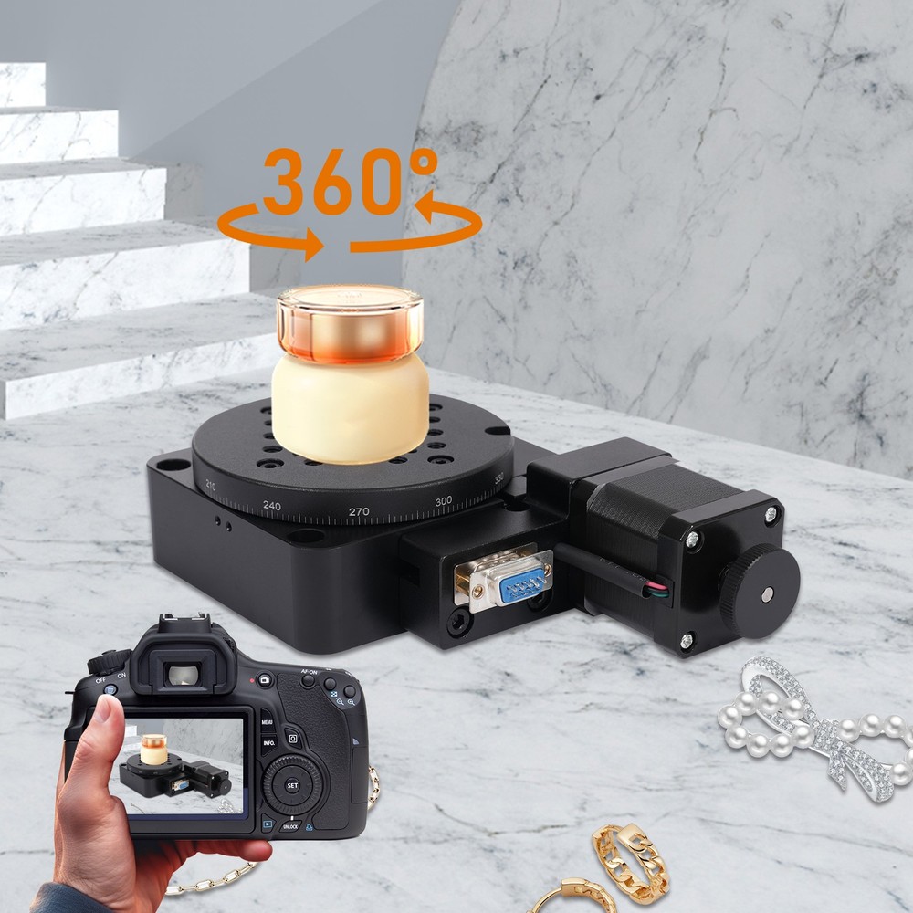 Motorized Rotation Stage Optical Rotary Table Electric Optical Rotation Platform