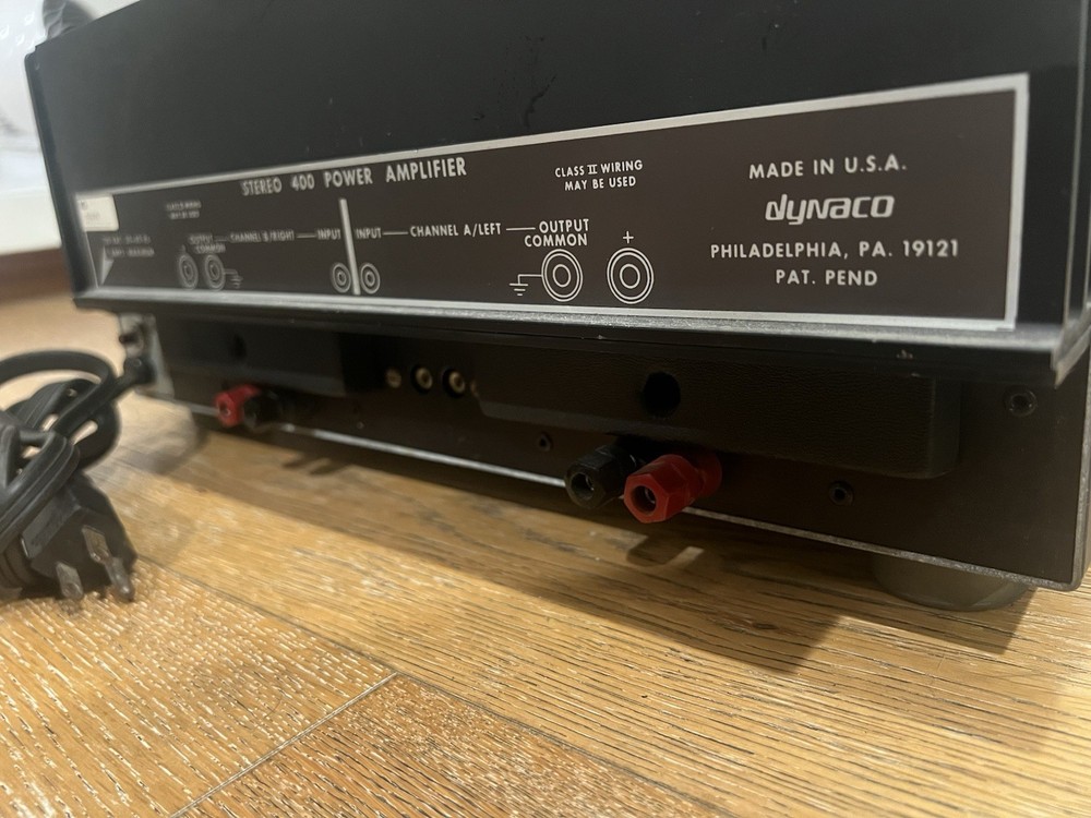 Dynaco Stereo 400 Power Amplifier, Working Condition.
