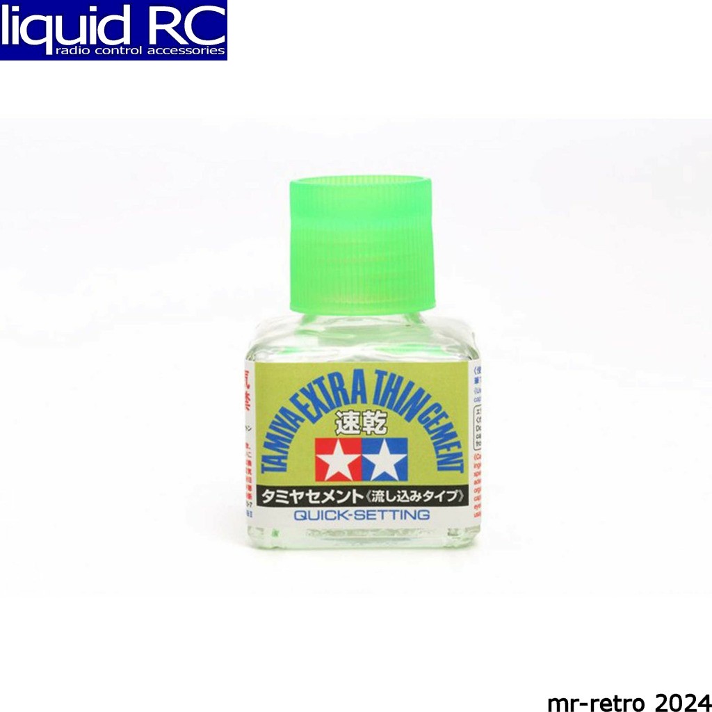 Tamiya USA TAM87182 Extra-Thin Cement 40ml Quick-Setting