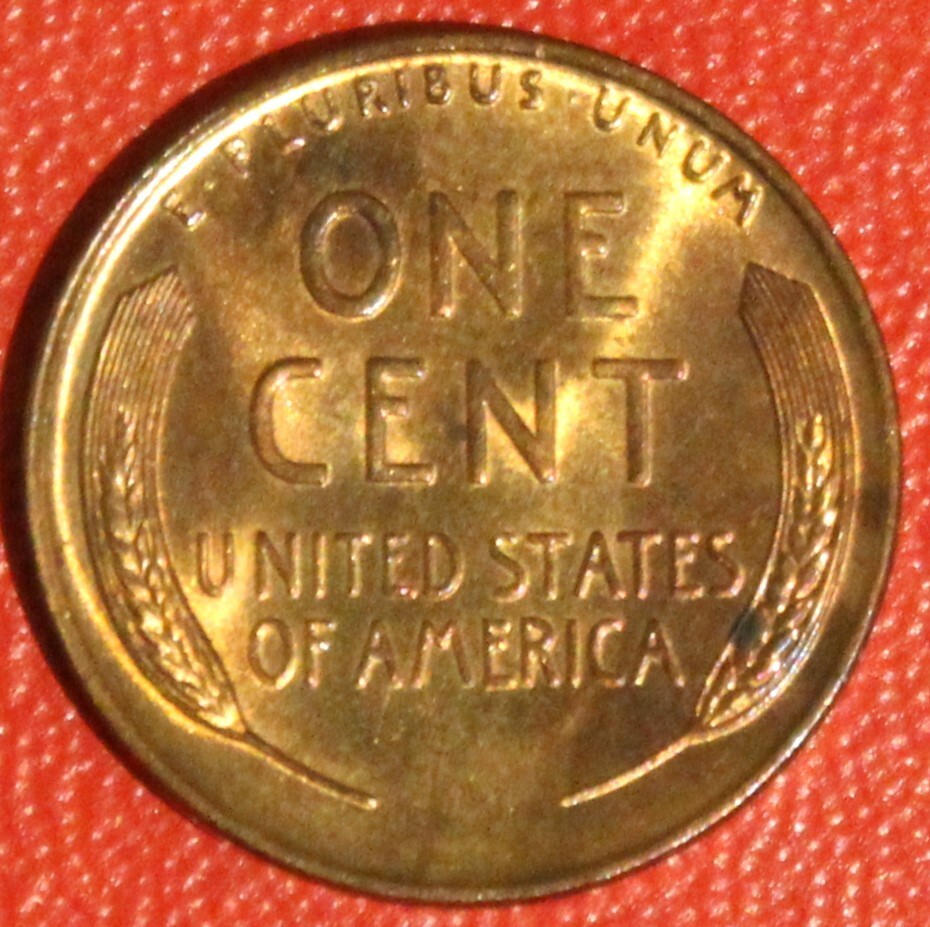1937 1C RD Lincoln Cent UNC 2210