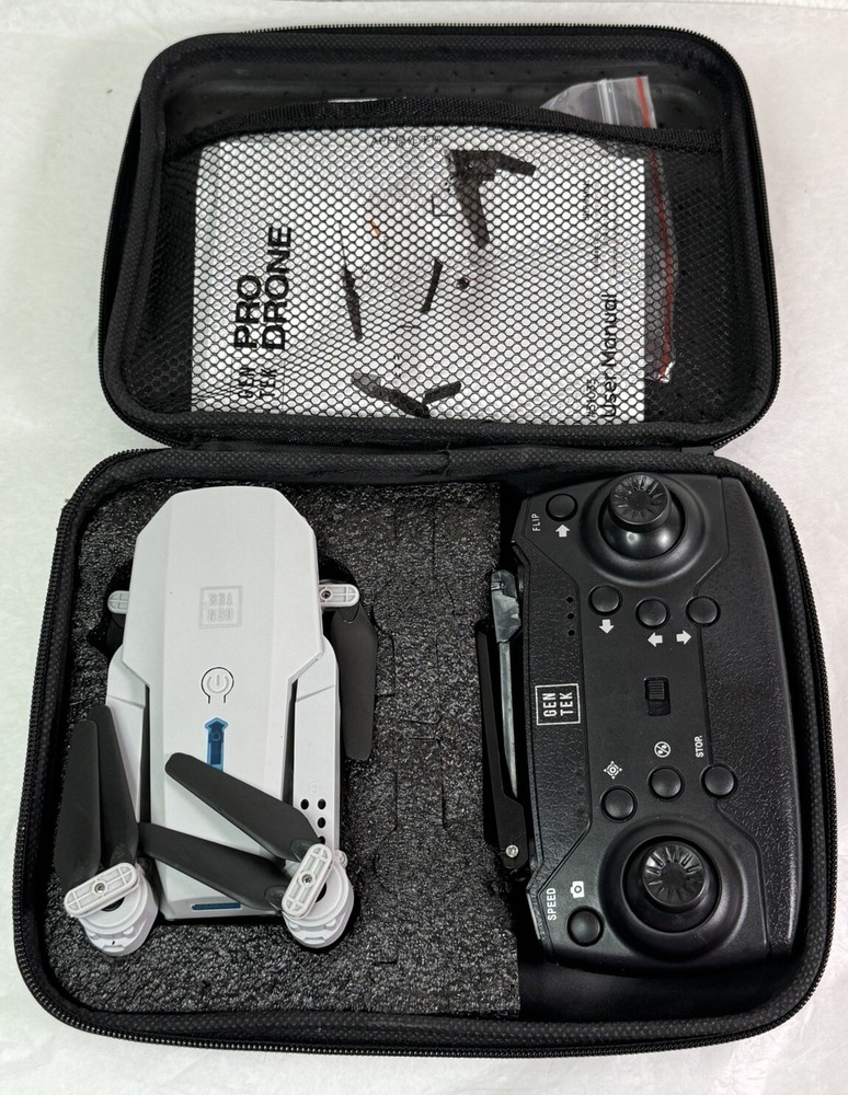 Gen Tek Pro Drone Camera Wireless Remote #31033 Tested Working