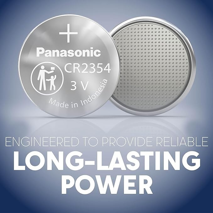 2 PCS Panasonic CR2354 Lithium Battery 3V Button Cell Computer Portable Devices