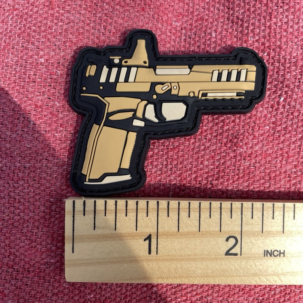 Morale Patches Hook And Loop Gun