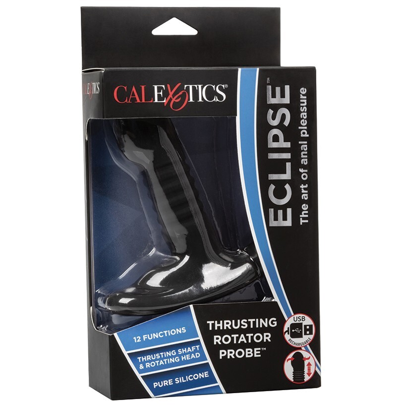 Silicone Vibrating Anal Butt Plug💋12 Mode Thrusting Rotating Prostate Massager