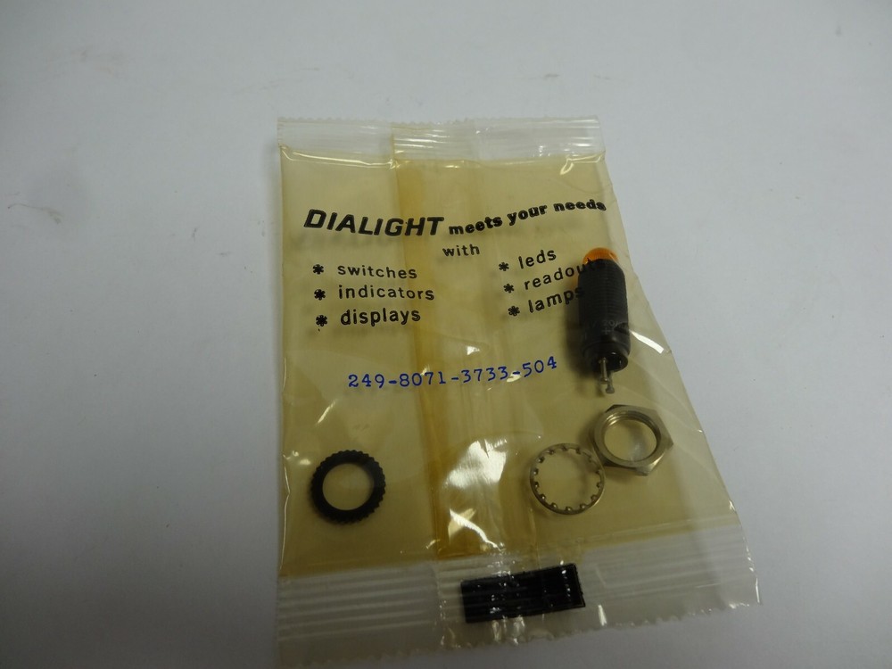 DIALIGHT 249-8071-3733-504 Indicator Lamp