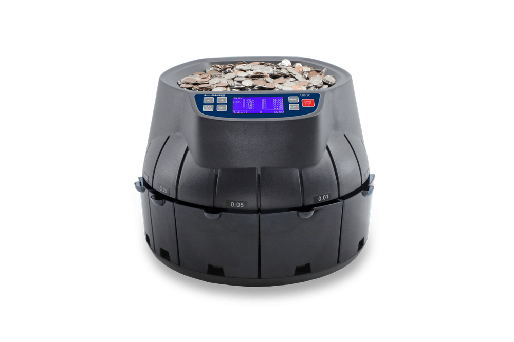 AccuBanker AB510 Coin Counter, Sorter, and Roller