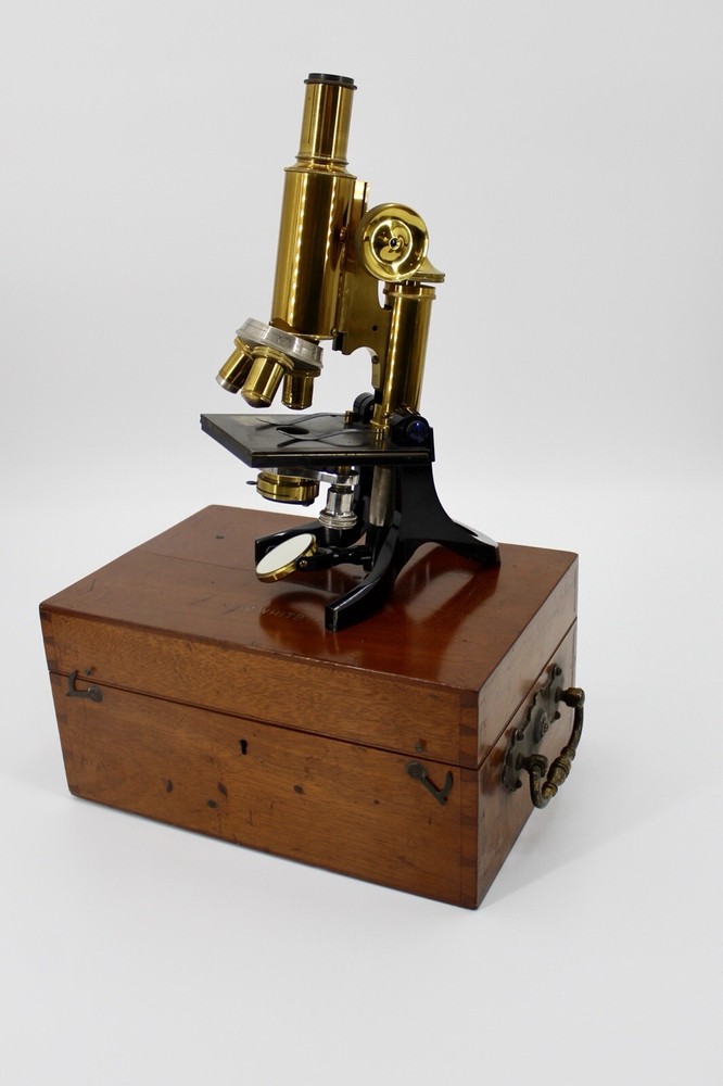 Col. E.V. Whitby’s Boxed Microscope by J.Swift & Son