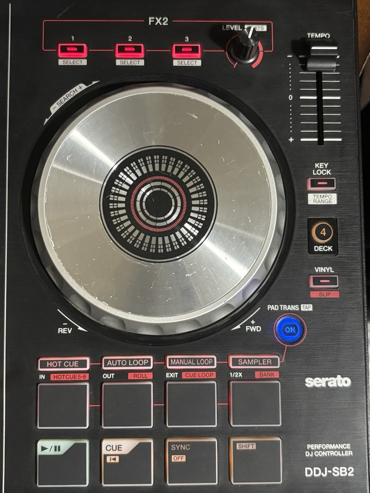 Pioneer DDJ-SB2 USB 2-Channel Serato Performance DJ Mixing Controller System
