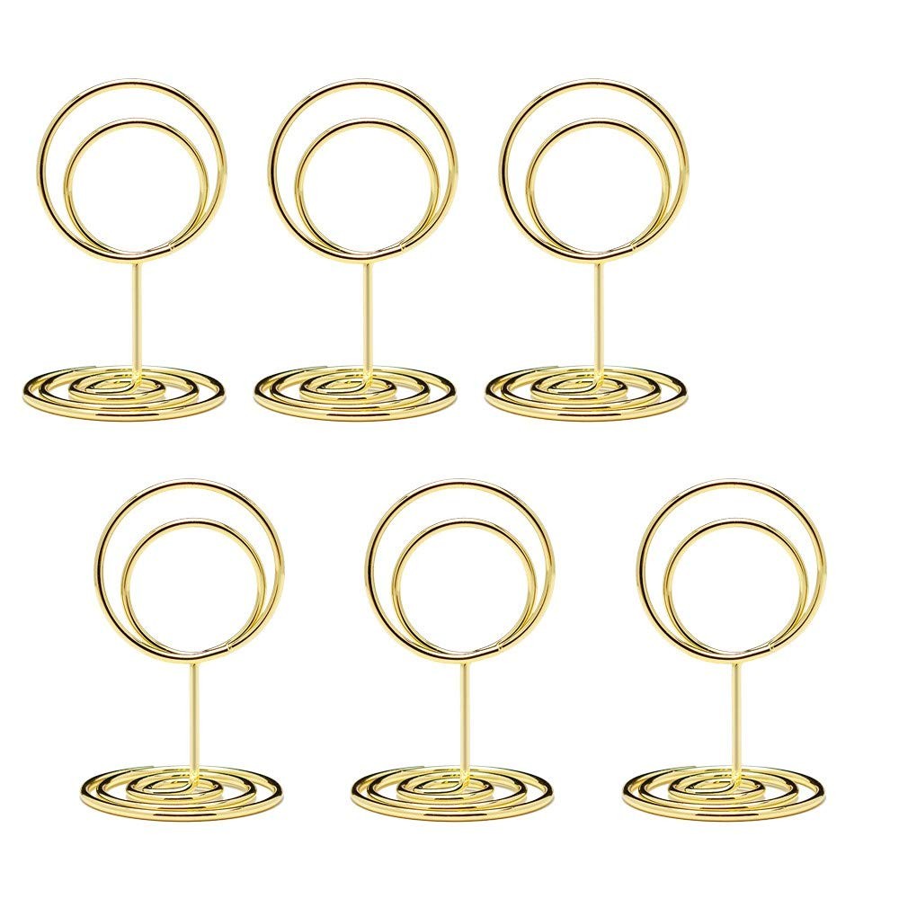 20pcs Mini Place Card Holders, Cute Table Number Holders, Small Size Table Ca...