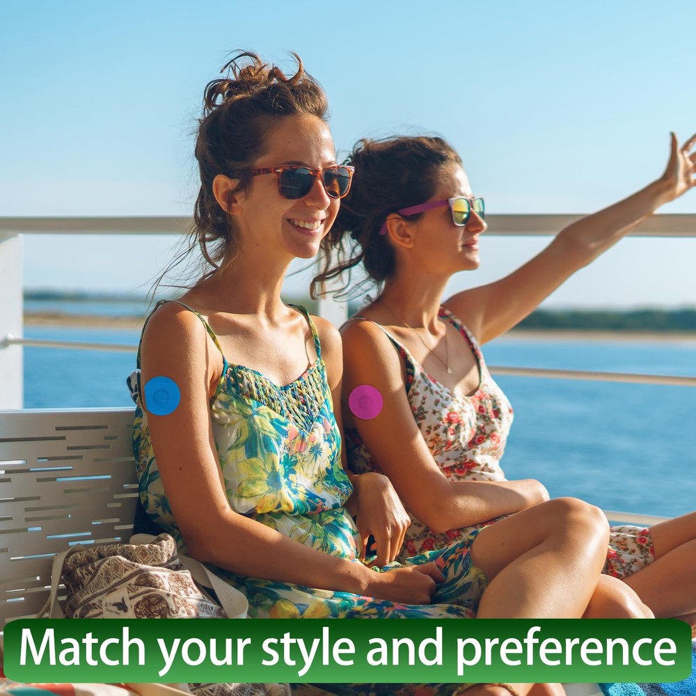 Sensor Covers Waterproof Hypoallergenic 20Pack Multi-Colored for Libre 3