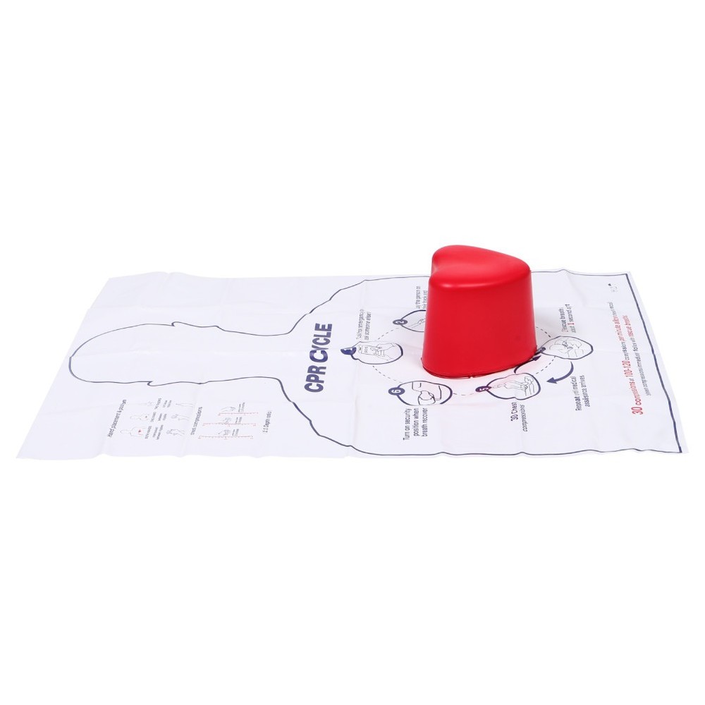 Cardiac Training Model Cpr Hands-only Practice Equipment Aid Kit