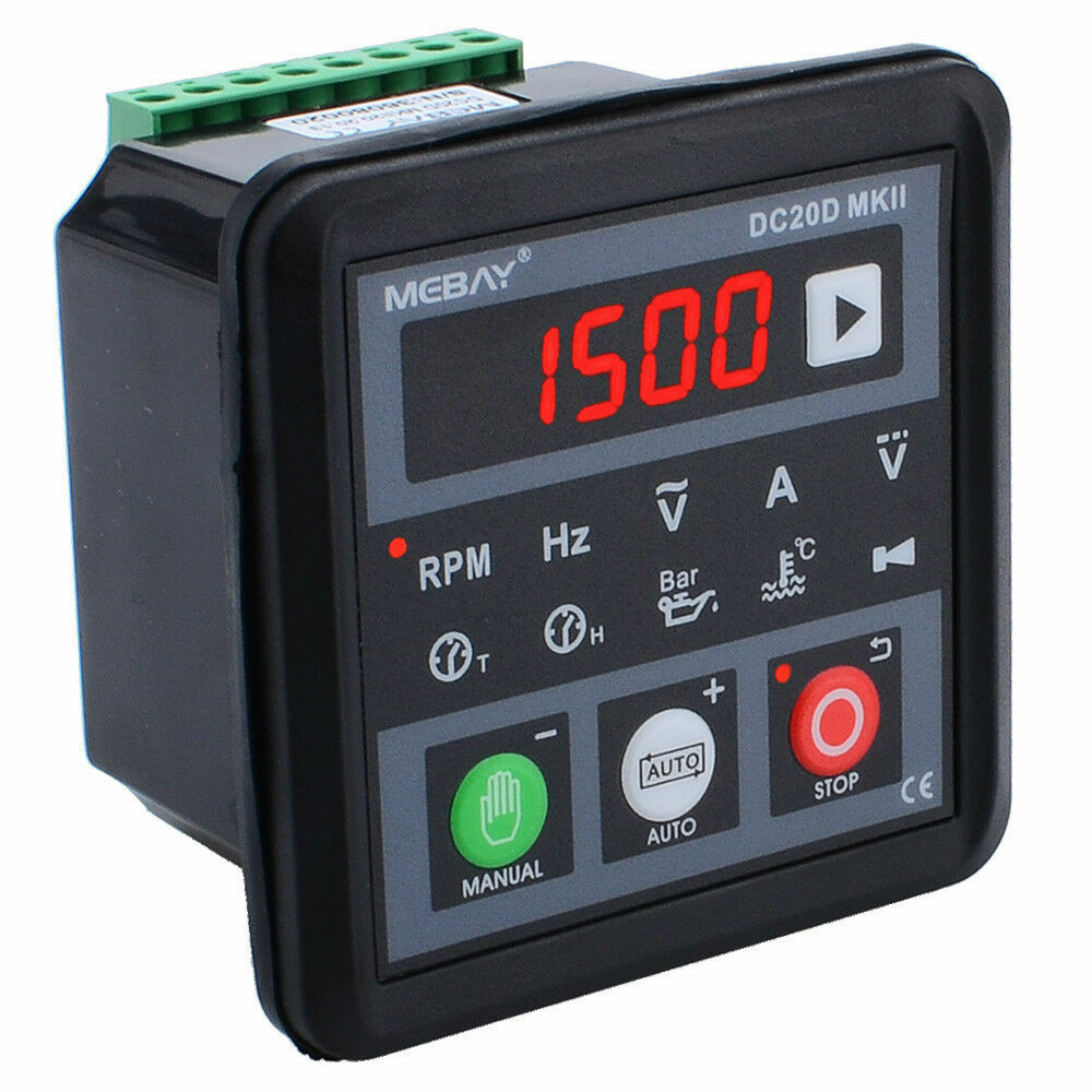 DC20D MKII Genset Controller Upgrade for Diesel/Gasoline Engine Generator