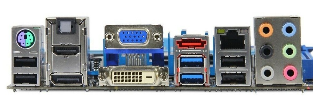 Backplate NEW I/O shield For ASUS P8H77-M PRO backpanel