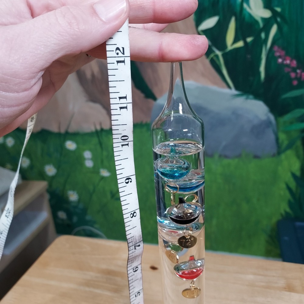 Approx. 12" Tall Galileo Thermometer