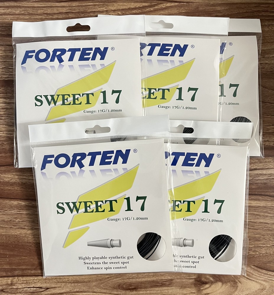Forten Sweet 17G String Set (5 Pack)- Black