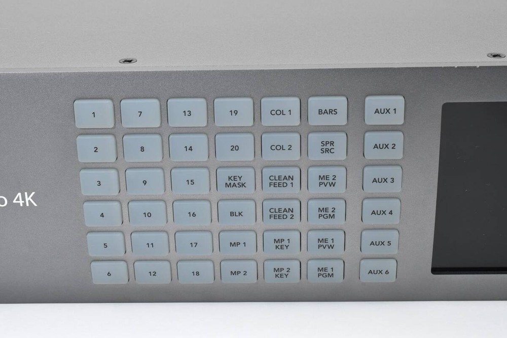 Blackmagic Design ATEM 2 M/E Production Studio 4K Switcher Tested Working