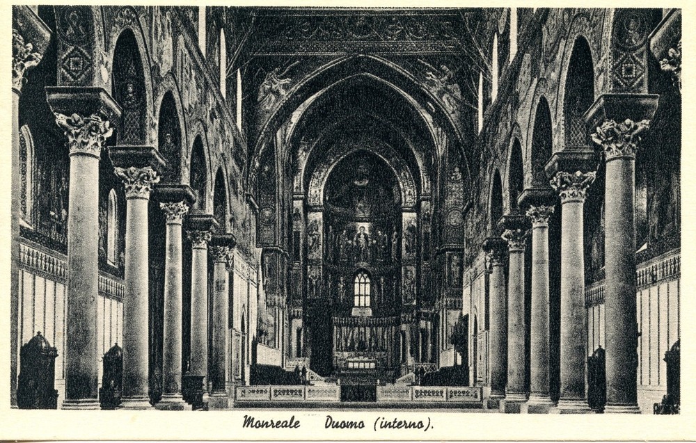 MONTEALE - INTERNO DUOMO  - PC11