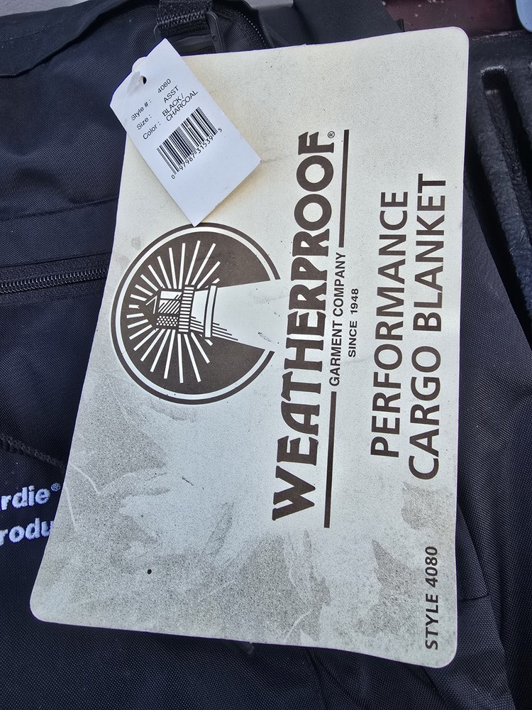 New Weatherproof Preformance Cargo Blanket