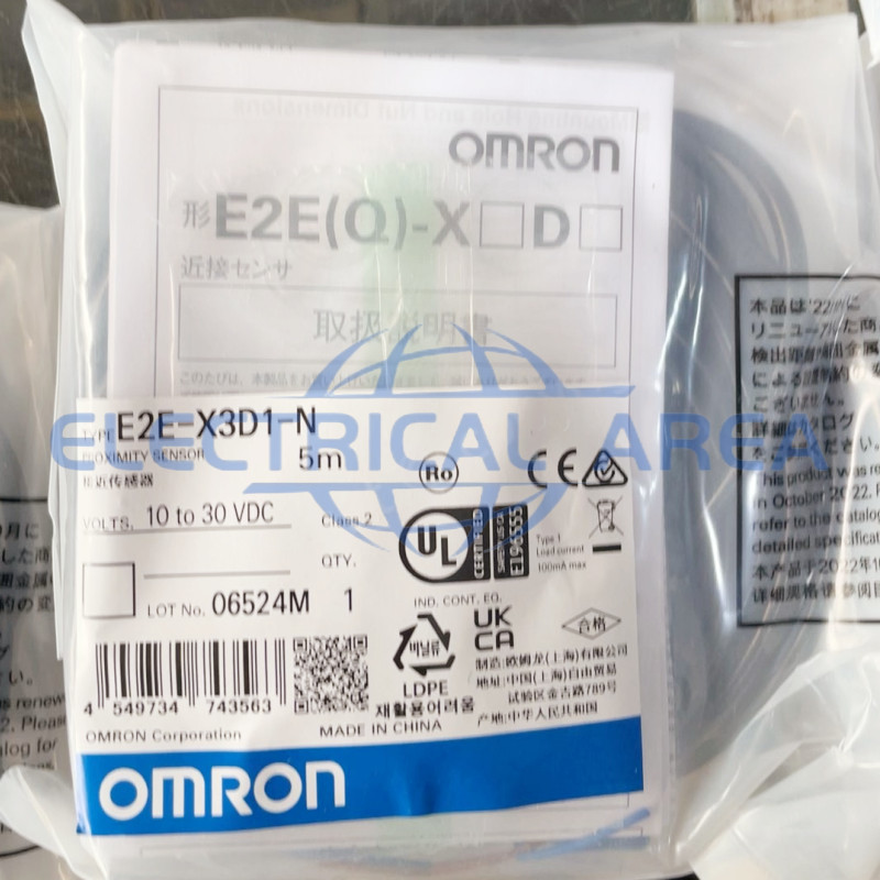 Omron-E2E-X3D1-N 1PC New 5M Proximity Switch Sensor Fast Delivery E2EX3D1N5M