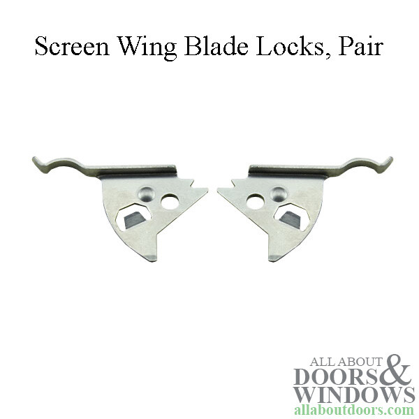 Andersen Screen Wing Blade Locks Pair Left and Right Locks