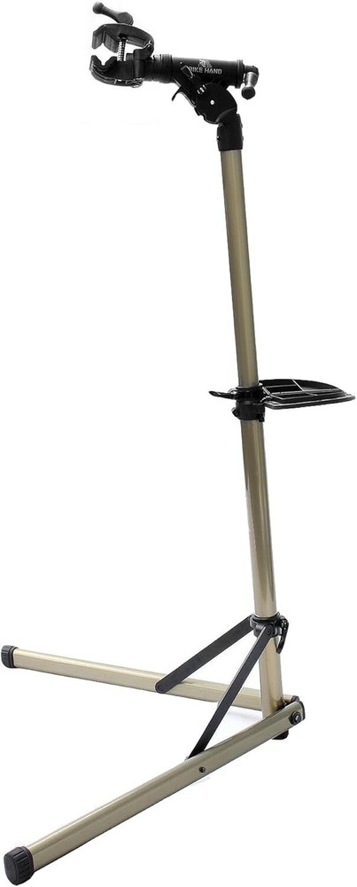 Professional-Grade Portable Bike Workstand - Adjustable Height & Rotatable Head