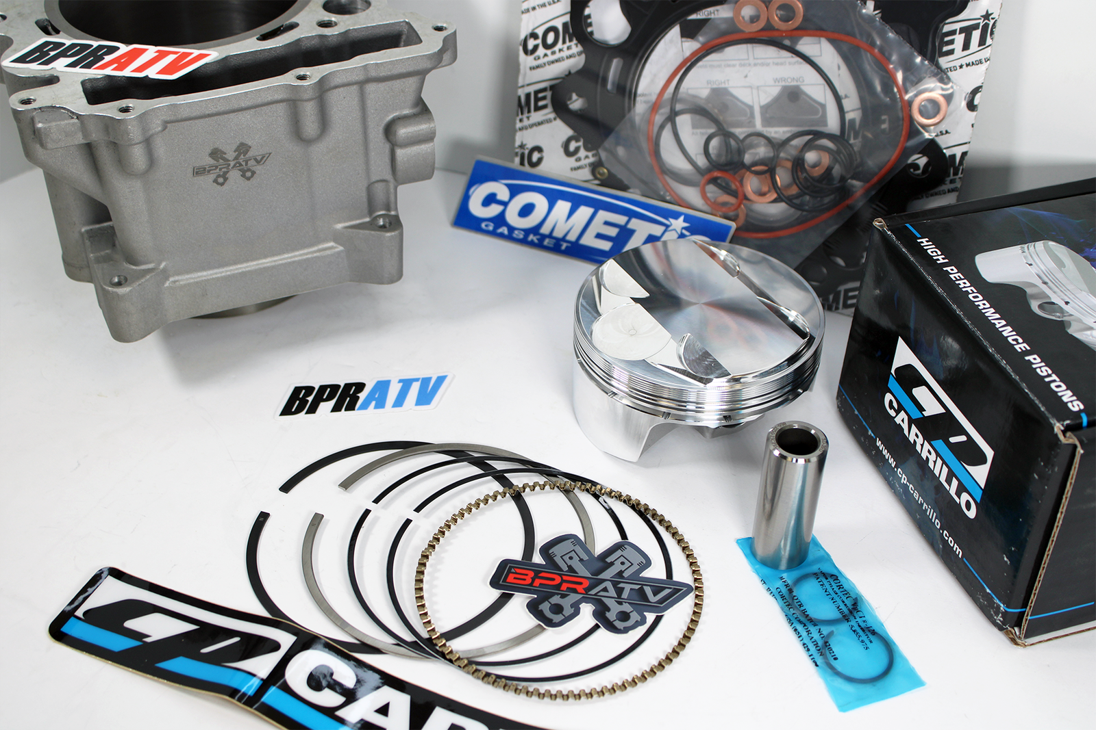 Yamaha Raptor 660 102mm 686 11:1 CP Piston Big Bore Cylinder Top End Rebuild Kit