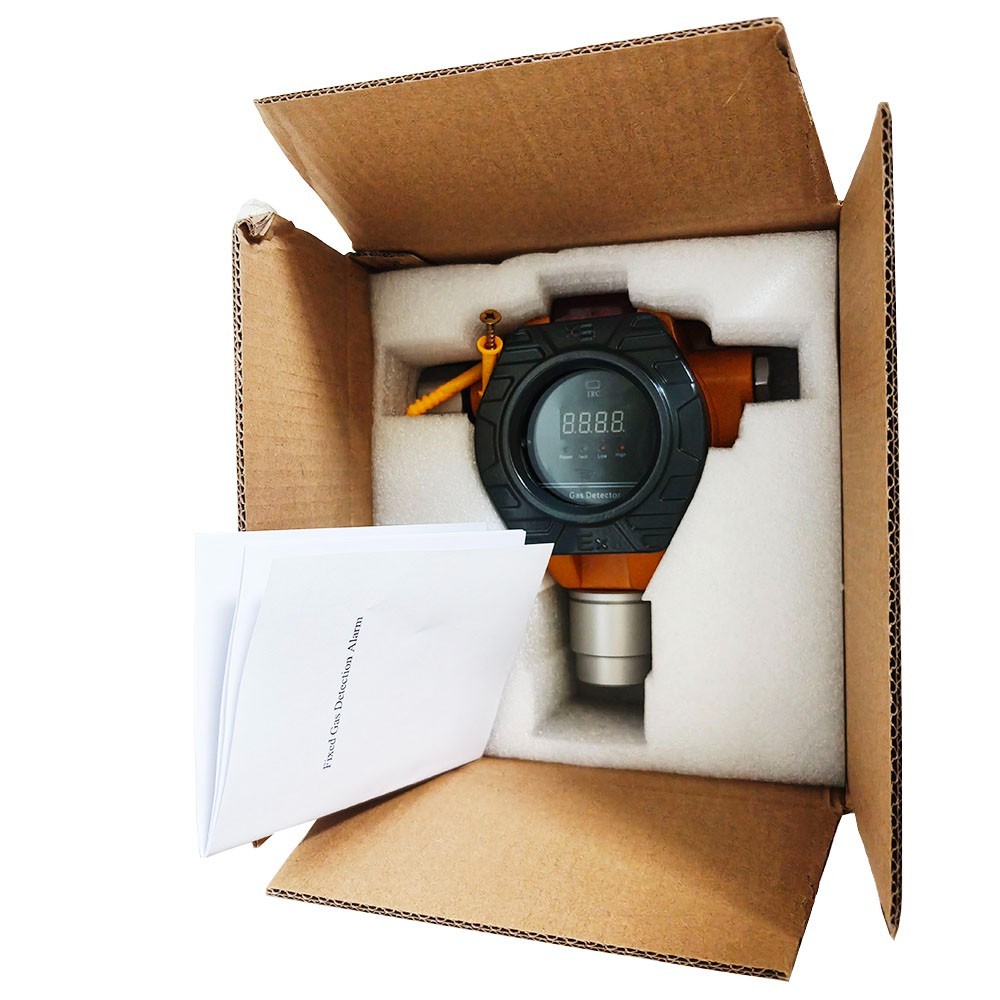 H2S Detector Fixed Hydrogen Sulfide Gas Detector with 0-100PPM Flame-proof Type