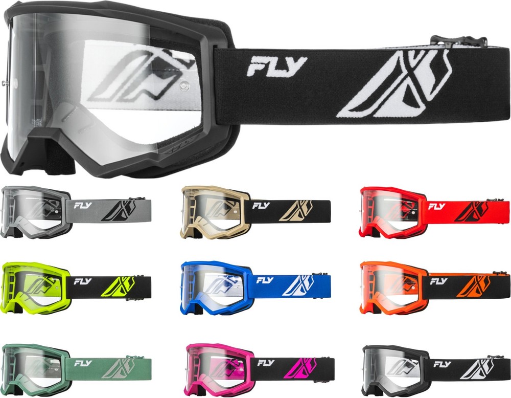 Fly Racing Focus Youth MX Offroad Goggles