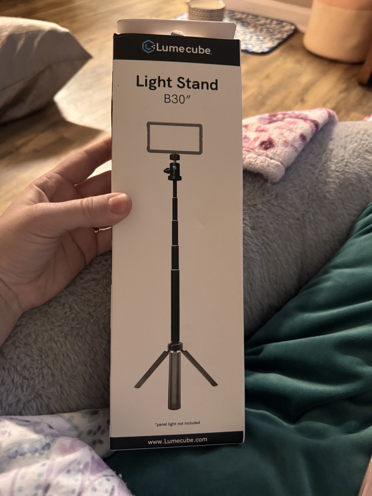 Lume Cube Light Stand B30 Panel light not included, Lightweight, solid aluminum